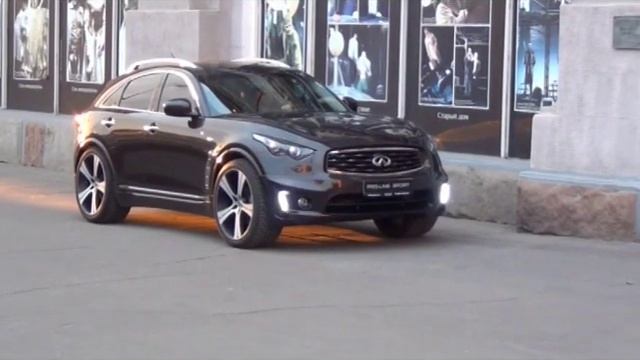 pro-line sport - тюнинг Infiniti FX50s диски 11,0x23" шины 305/35 ZR23 смотреть онлайн