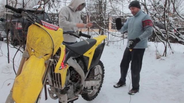 Как зашиповать резину кроссового мотоцикла