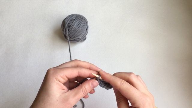 Как вязать лицевые петли спицами смотреть онлайн