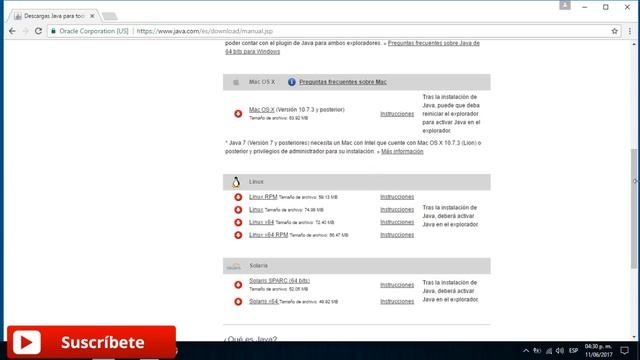 DESCARGA JAVA ÚLTIMA VERSIÓN 2017 64 Y 32 BIT [Complemento para programas y juegos ] смотреть онлайн