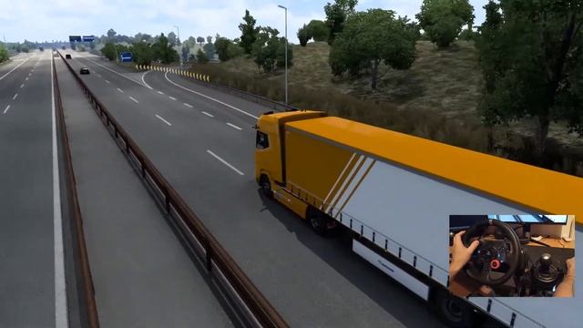 New-Generation DAF XG 2021 | Euro Truck Simulator 2 | Logitech G29 Wheel Gameplay #11 смотреть онлайн
