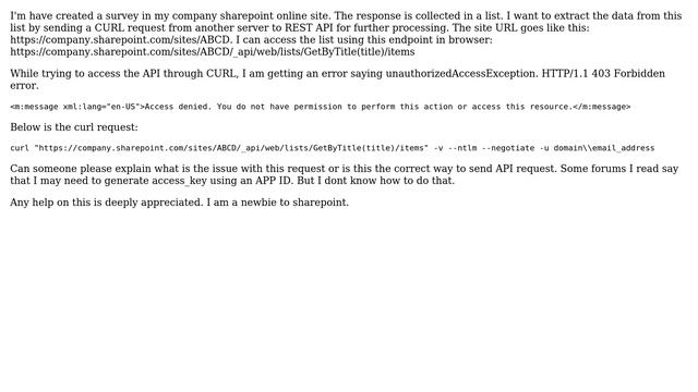 Sharepoint: Connect to Sharepoint online REST API using CURL (2 Solutions!!) смотреть онлайн