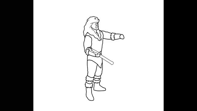 Barbarian Idle Animation - Tahira Echoes of the Astral Empire смотреть онлайн