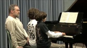 Mozart Symphony #40, piano 4 hands