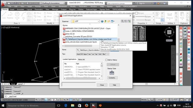 Exportar Tabelas com Linhas e Textos do Autocad para Excel смотреть онлайн