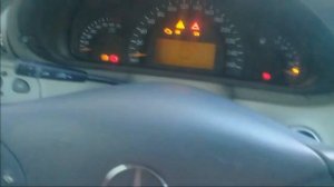 Заводим Mercedes-benz C320 W203 в мороз -34