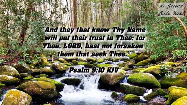 Psalm 9:10 kjv смотреть онлайн