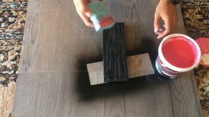 Невероятно Красивая Покраска Древесины. Вы Такое Редко Встретите.