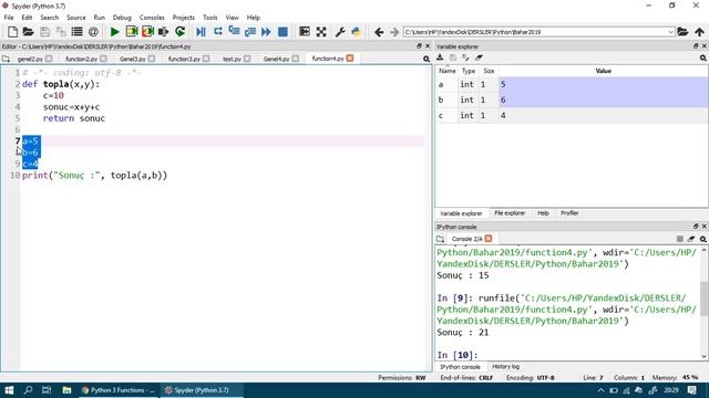 2- Python Döngüler, Kıyaslamalar, Fonksiyon ve CGI смотреть онлайн