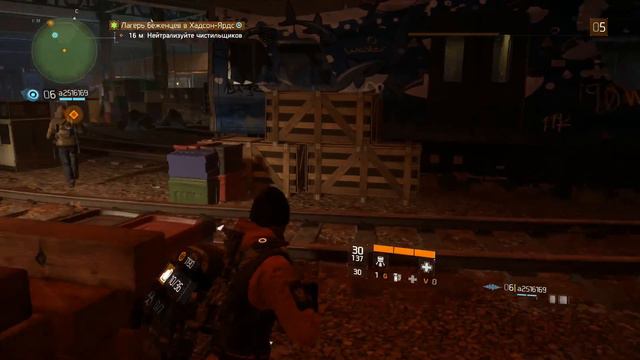 неудачный вылаз Tom Clancy's The Division Лагерь беженцев в Хадсон Ярдс смотреть онлайн