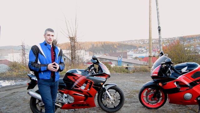 Обзор и сравнение Honda CBR 600 F3 и CBR 600 F2. смотреть онлайн