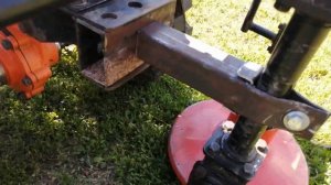 Усиление роторной косилки к мотоблоку Сенокос 2022