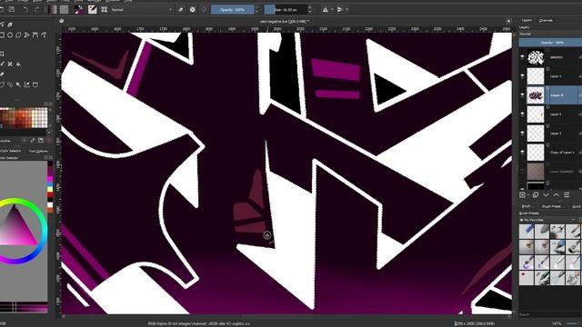 GRAFFITI IN #KRITA (SPEEDPAINT) 4 смотреть онлайн
