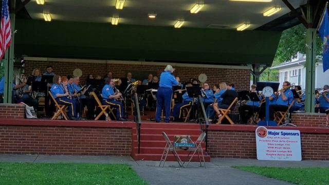Franklin Silver Cornet Band July 22, 2021 Concert смотреть онлайн