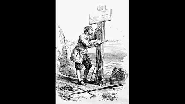 Робинзон Крузо. Глава 8. Календарь Робинзона. Робинзон устраивает своё жильё. смотреть онлайн