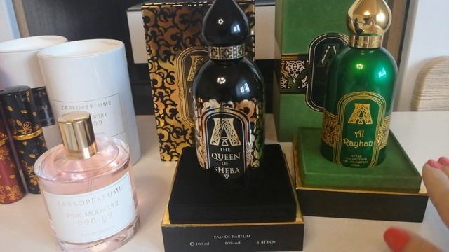 Новые шикарные ароматы!!! The Queen of Sheba Attar. PINK MOLECULE ZARKOPERFUME. смотреть онлайн