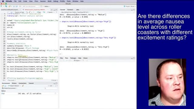 Exploring Data and ANOVA in R for Beginners смотреть онлайн
