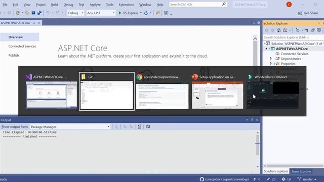 (#4) Setup application on GitHub repository using Visual Studio - Jayant Tripathy смотреть онлайн