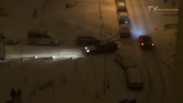 Мартовский снегопад в Минске смотреть онлайн