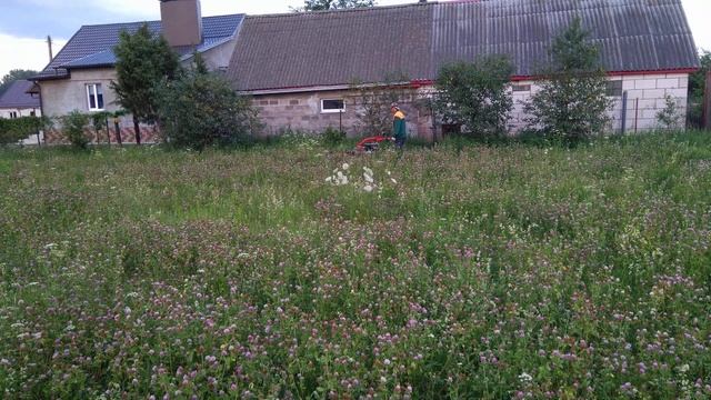 Мотоблок МТЗ с косилкой КРМ-1.