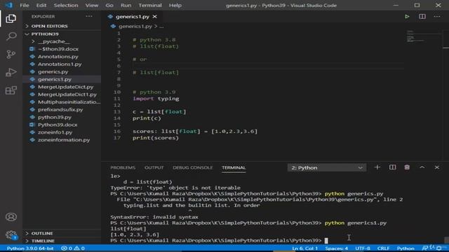 Python 3.9 with exciting new features 2021 Part 5 смотреть онлайн