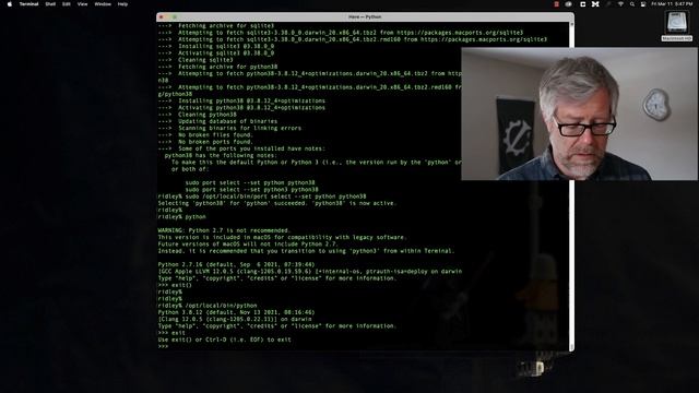 Setting up Mac OSX to program in MPI and Python using macports смотреть онлайн
