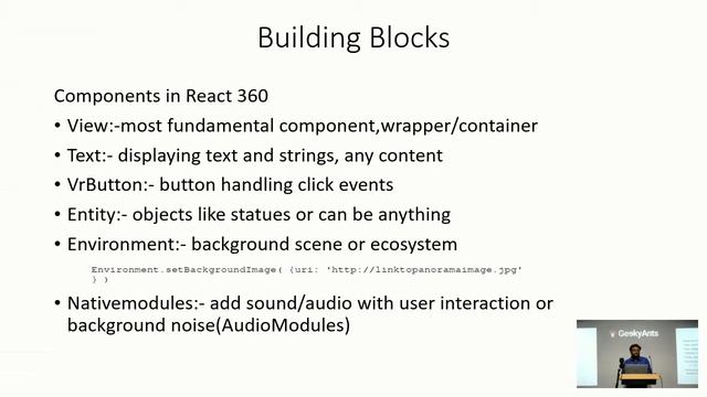 React VR and React 360 by Anutosh Ghosh | React Hybrid Meetup | GeekyAnts смотреть онлайн