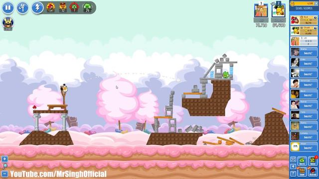 Angry Birds Friends Valentine Tournament Level 5 Week 91 - Highscore - Walkthrough - 3Star HD смотреть онлайн