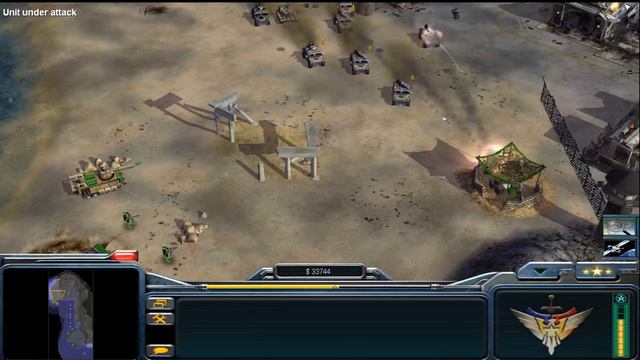 Taking back the base from the enemy = Command & Conquer: Generals - Zero Hour смотреть онлайн