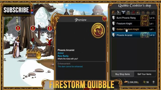 =AQW= Quibble "FireStorm" FULL Shop Review [Quibble February 2015] смотреть онлайн