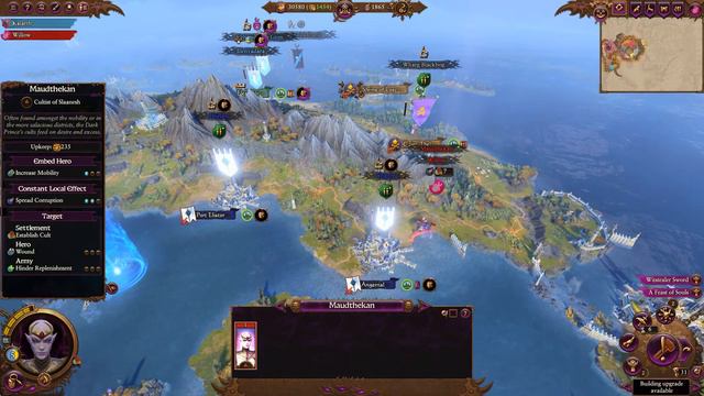 Warhammer Total War - Immortal Empires – N'Kari + Morathi - Cold-blooded murder смотреть онлайн