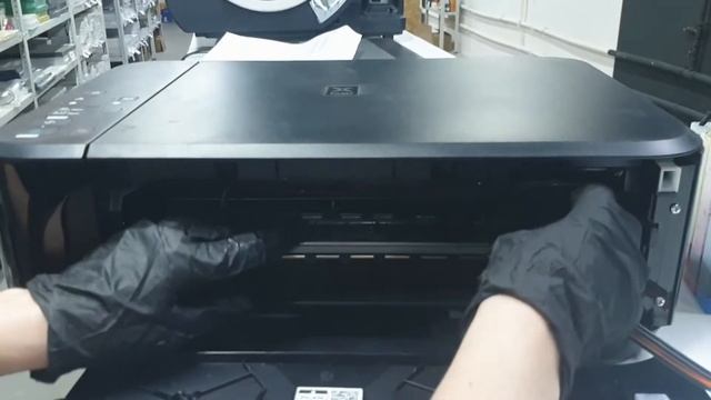 Что делать если выпал шлейф СНПЧ Canon 3640 смотреть онлайн