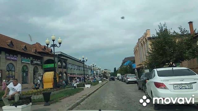 муж ловит бычков , купили карту памяти #dns , улицы Ейска , едим в парк смотреть онлайн