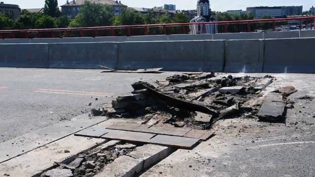 Ремонт Центрального моста в Днепре - 1 смотреть онлайн