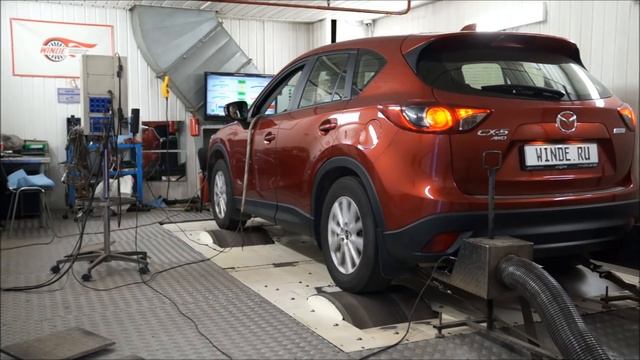 Чип тюнинг Mazda CX-5 2.0- чип-тюнинг от WINDE.RU смотреть онлайн