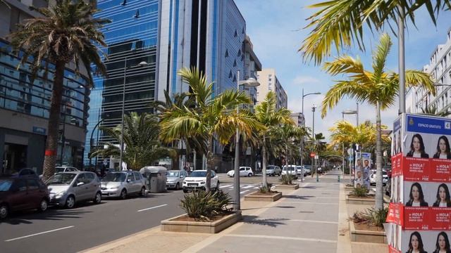 Santa Cruz De Tenerife / Tenerife, Spain / 4K
