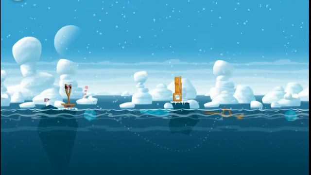 Angry Birds Seasons Arctic Eggspedition 1-5 Прохождение на 3 Звезды смотреть онлайн