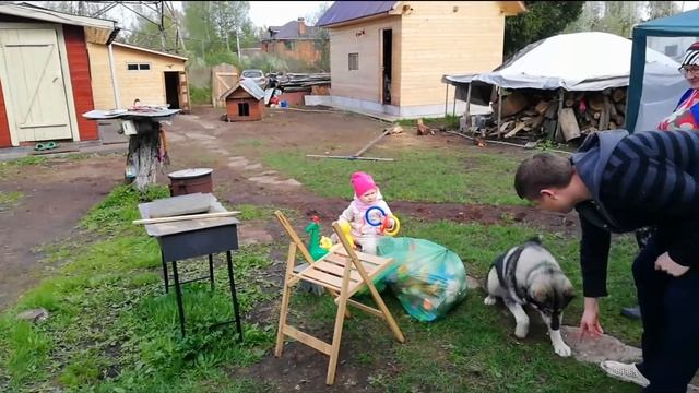 VLOG: ЕДА НА КАЗАНЕ / ДОМ НА ДАЧЕ / СЫРНИКИ В ДУХОВКЕ / ХАСКИ #6 смотреть онлайн