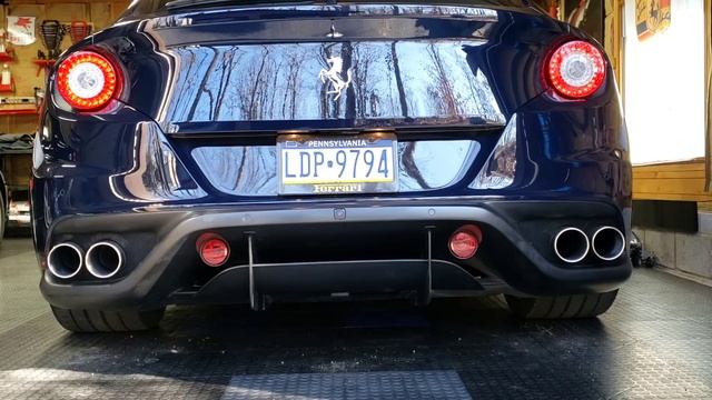 Ferrari FF Cold Start смотреть онлайн