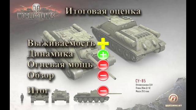 Kowyn's Guide - СУ-85 (безбашенная Ксюша) смотреть онлайн