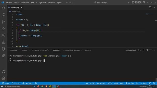 Aprendiendo php - Crea tu primer CLI con $argc y $argv смотреть онлайн