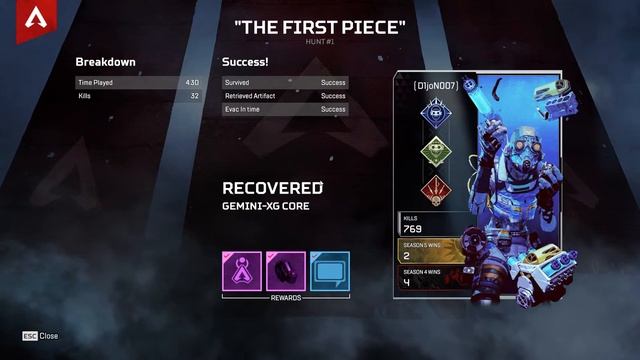 Apex Legends "The First Piece" Quest Part 1 смотреть онлайн