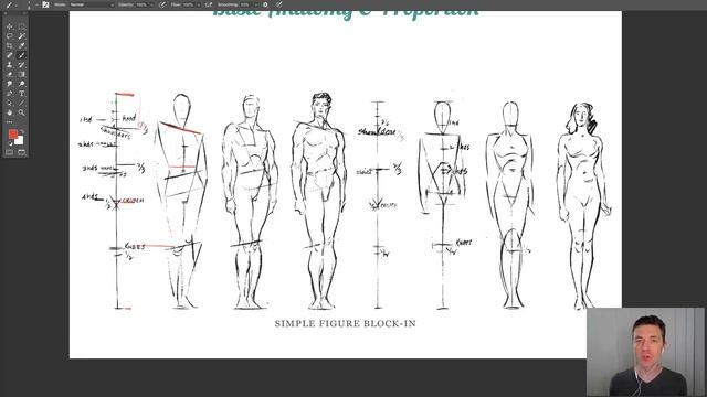 Art Fundamentals: Basic Anatomy & Proportions 1/4 смотреть онлайн
