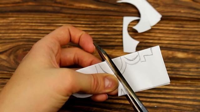 Как сделать Новогоднюю гирлянду Снеговик из бумаги смотреть онлайн