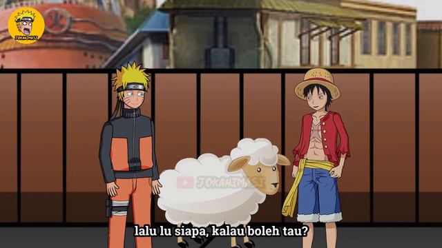 NARUTO BERTEMU LUFFY DI KONOHA - ANIMASI LUCU PART 1 | JOKANIMASI смотреть онлайн
