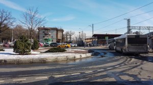 Ленинский проспект (фрагмент). 20.03.2023 год. Химки.
