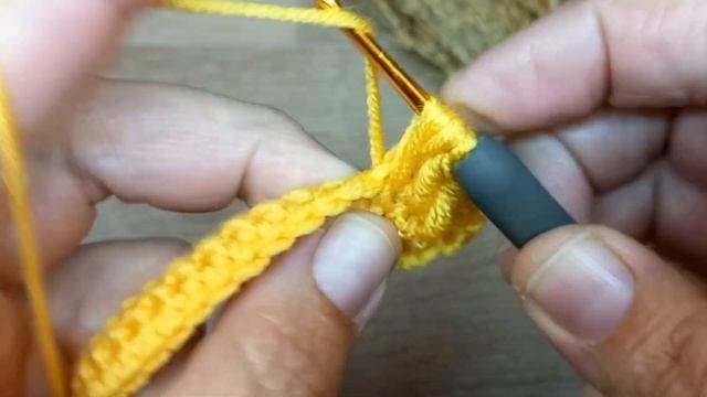 Tunisian worlk crochet Stitch. #knitting #crochet смотреть онлайн