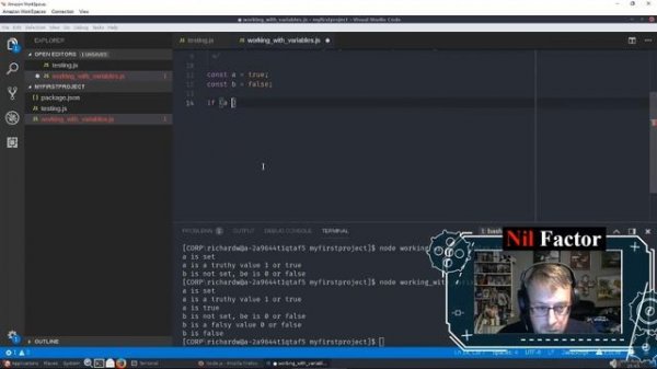 Beginner Programming with NodeJS