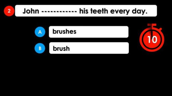 Present Simple Tense Quiz