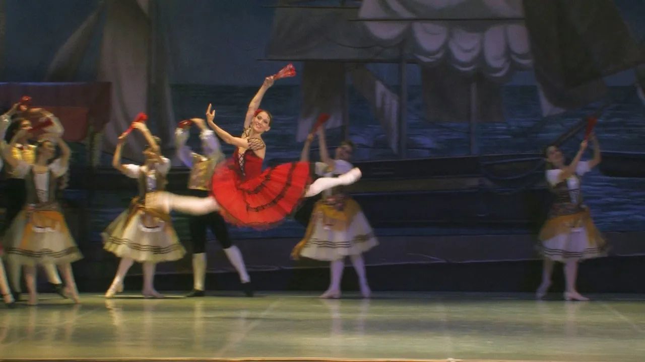 Фрагмент из балета Дон Кихот. Театр балета п/р В.Грищенко. Летние Балетные Сезоны в РАМТе смотреть онлайн